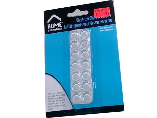 Glass-Top Skid Preventive 14pc. Home Essentials