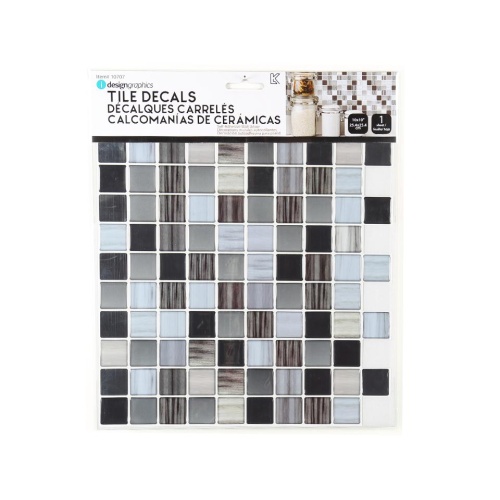 Wall Decal Square Gloss iDesign