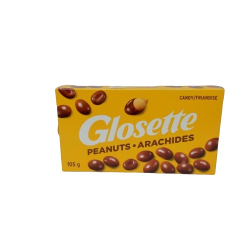 Chocolate Covered Peanuts 105g. Glossette Theatre Box