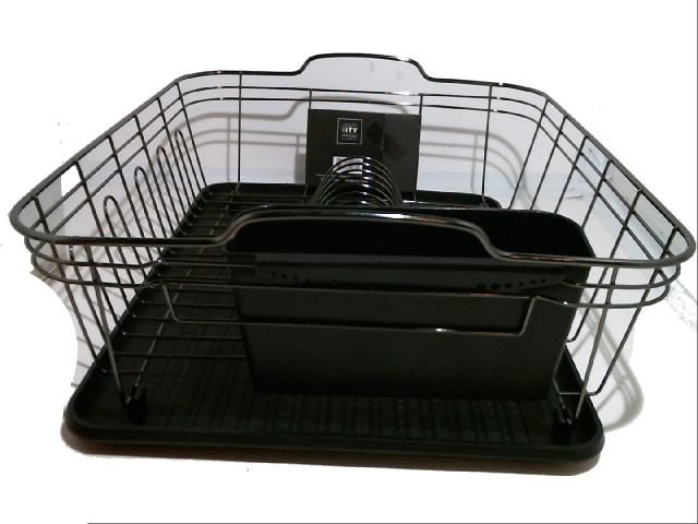 Dish Rack Black Nickel