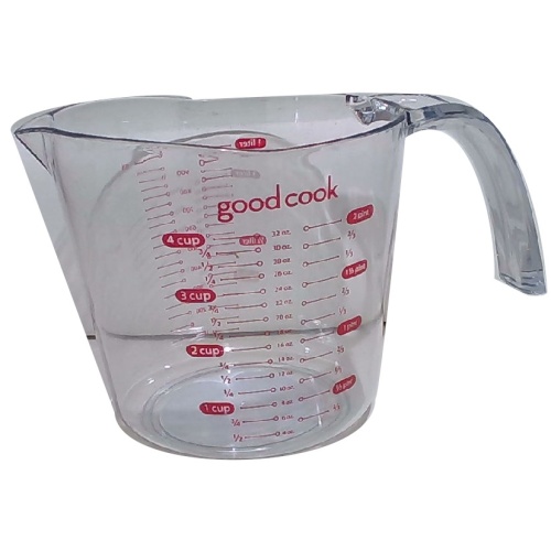Measuring Cup Heavy Duty Plastic 4 cup