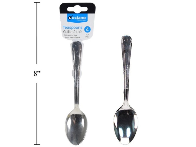 Spoons 4pc 7 S/S Luciano\