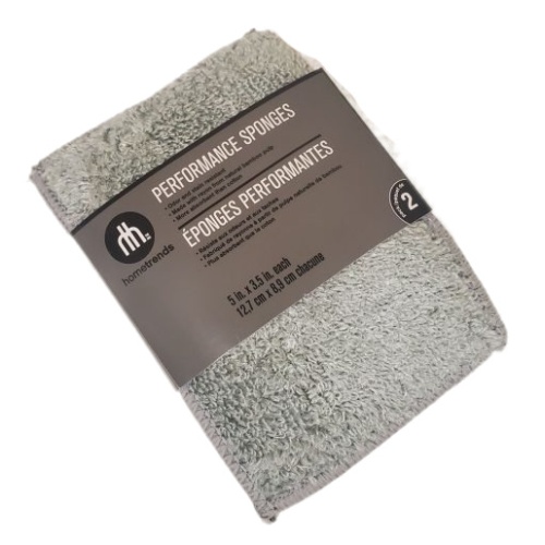 Bamboo Sponges Performance 2pk – Grey
