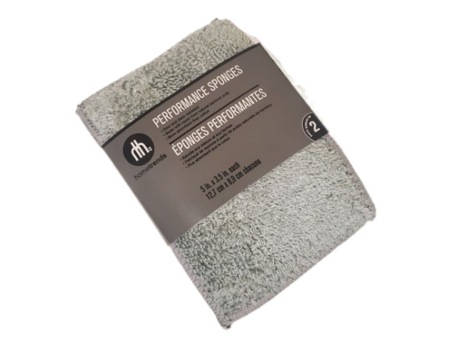 Bamboo Sponges Performance 2pk – Grey