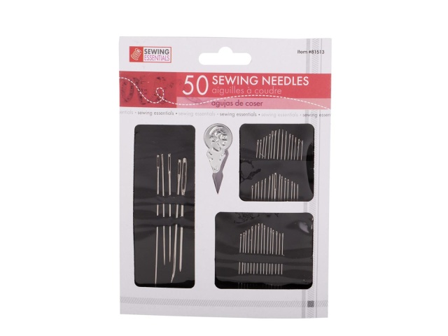 SEWING  NEEDLE SET W/TH 50PC Assorted SIZES Sewing Essentials