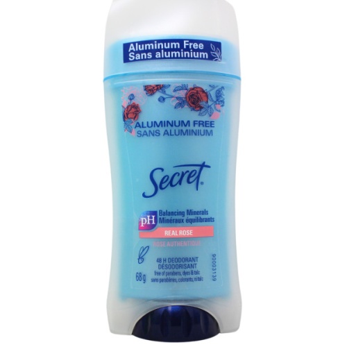 Anti-perspirant Aluminum Free 68g Rose/ Secret