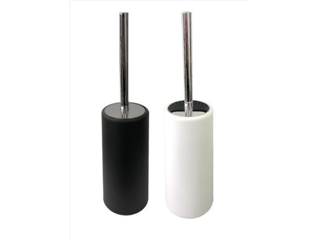 Toilet Brush Chrome & Plastic Assorted Colours