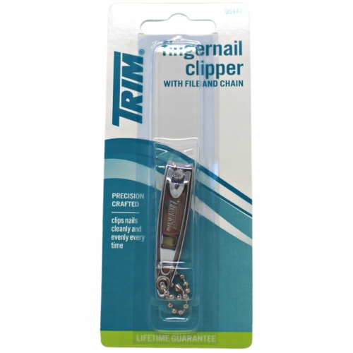 Fingernail Clipper W/ File & Chain Trim