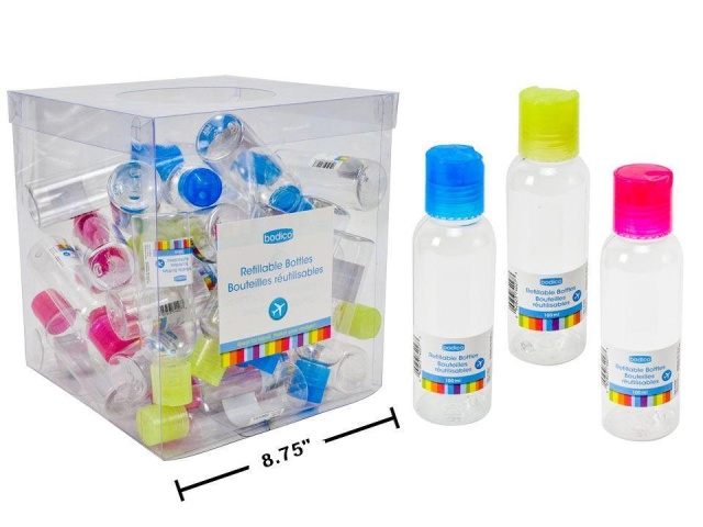 Travel Bottle, 36pc/dpy, Bodico