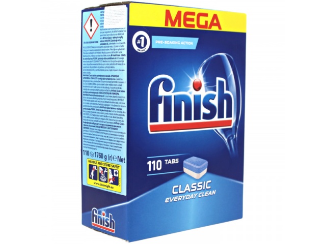 Dishwashing Powerball 110pk 1760g Classic Finish