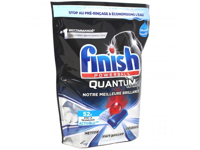 Dishwashing Tabs 52pk Quantum Ultimate Finish