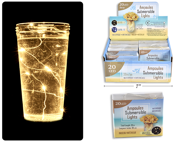 Submersible Lights Warm White LED Waterproof
