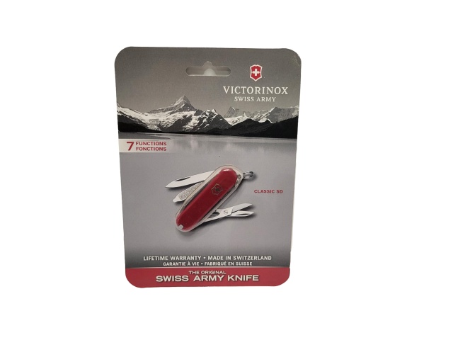 Swiss Army Knife 7 function Classic SD - Red