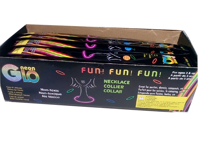 Neon Glo Necklace 11  48/display\