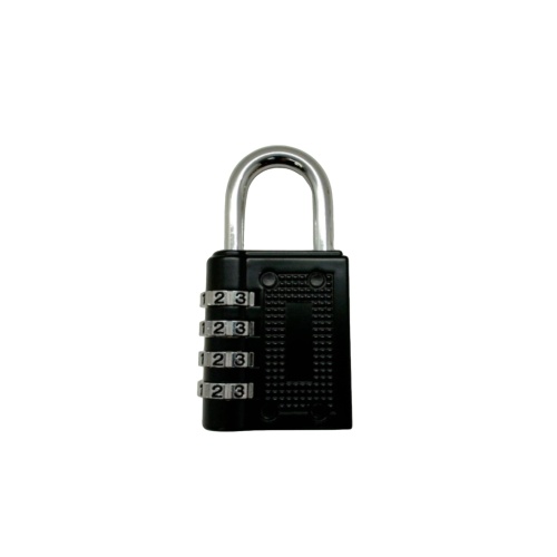 4 Digit Combination Padlock Black