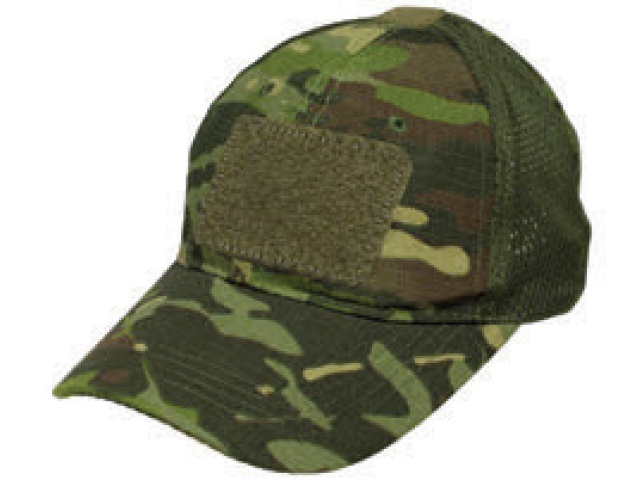 Tactical Operator Cap Woodland Camo One Size Fits Most