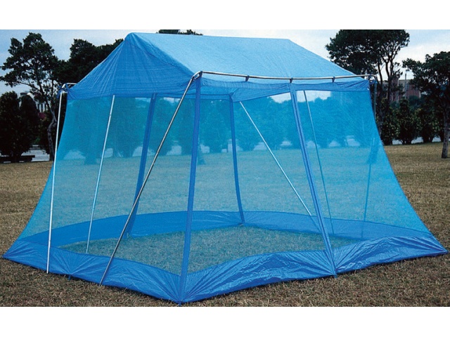 Screen House - 12x12x8 Foot 3.65x3.65x2.4m - Blue (special Price)(endcap)