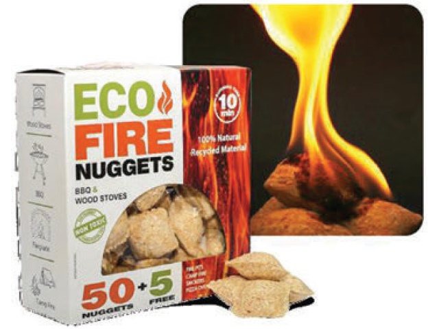 Eco Fire Nuggets 55 Per Box - Non Toxic Easy To Light (special Price)