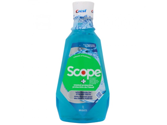 Scope Mouthwash With Flouride For Strong Teeth