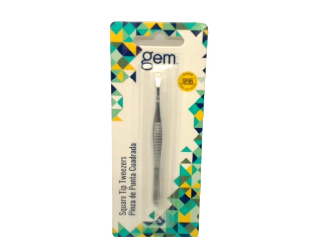 Square Tip Tweezers Gem Since 1896