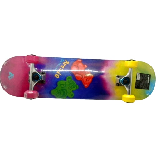 Skateboard Arcade Gummy Bear Design